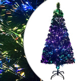 Vidaxl kunstkerstboom met standaard 150 cm glasvezel groen
