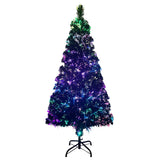 Vidaxl kunstkerstboom met standaard 150 cm glasvezel groen