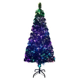 Vidaxl kunstkerstboom met standaard 180 cm glasvezel groen