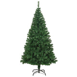 Vidaxl kunstkerstboom met dikke takken 180 cm pvc groen