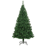 Vidaxl kunstkerstboom met dikke takken 180 cm pvc groen