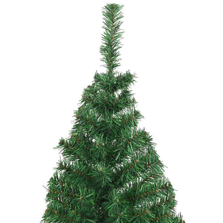 Vidaxl kunstkerstboom met dikke takken 180 cm pvc groen
