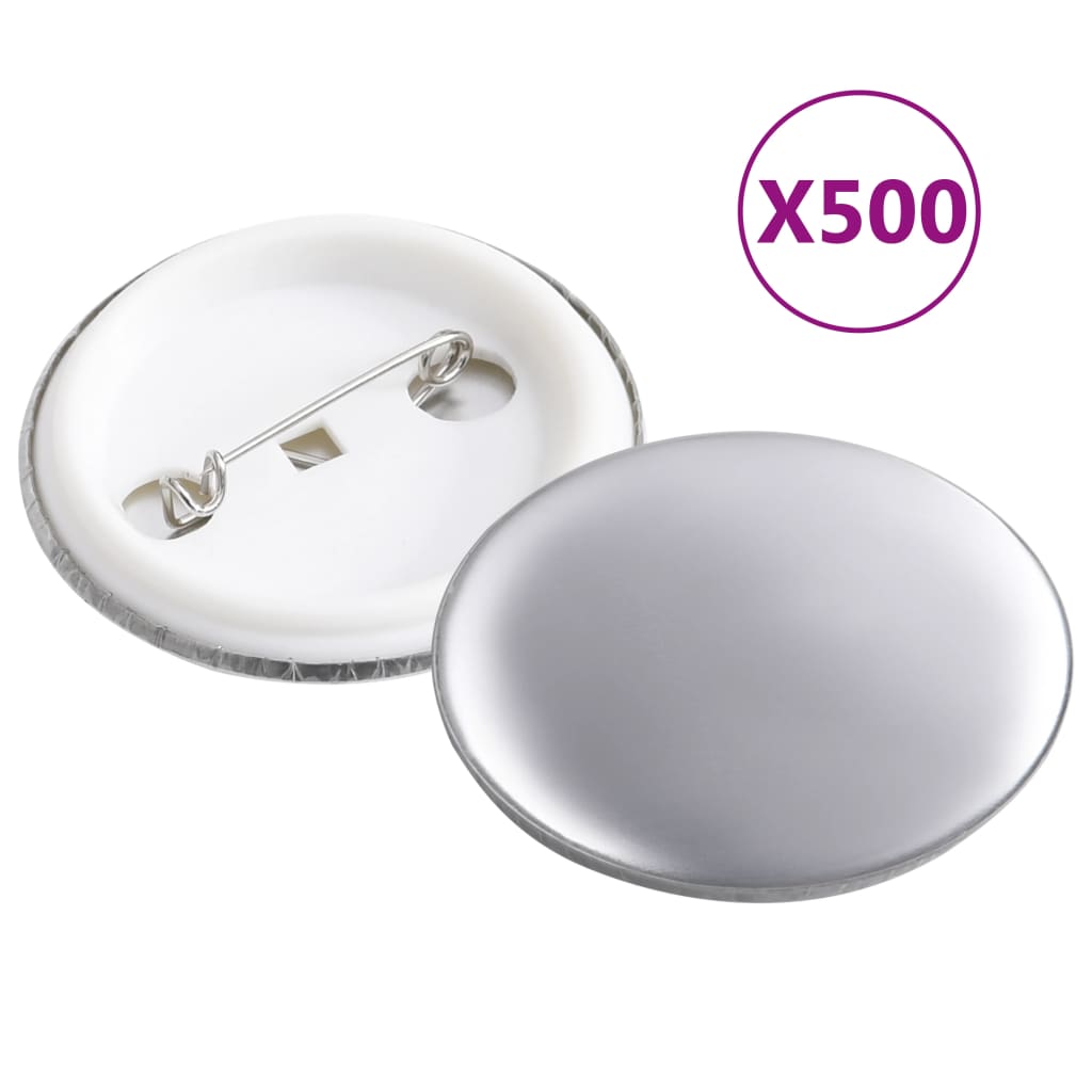 VidaXL Buttononderdelen 500 st 37 mm