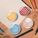 Vidaxl buttons met spelden 100 st 37 mm acryl