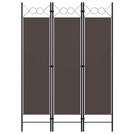 Vidaxl kamerscherm met 3 panelen 120x180 cm bruin