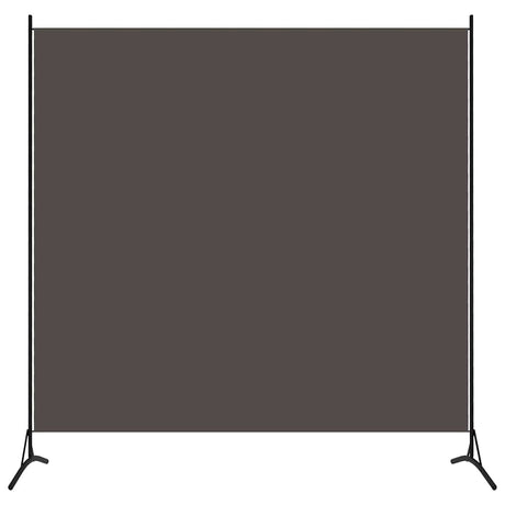 Vidaxl kamerscherm met 1 paneel 175x180 cm antraciet