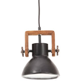 Vidaxl hanglamp industrieel rond 25 w e27 19 cm zwart