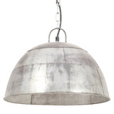 Vidaxl hanglamp industrieel vintage rond 25 w e27 41 cm zilverkleurig