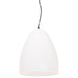 Vidaxl hanglamp industrieel rond 25 w e27 32 cm wit