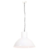 Vidaxl hanglamp rond 25 w e27 48 cm wit