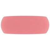 Vidaxl wastafel rond 40x15 cm keramiek matroze