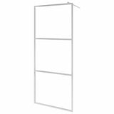 Vidaxl inloopdouchewand mat 80x195 cm esg-glas
