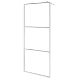 Vidaxl inloopdouchewand mat 90x195 cm esg-glas