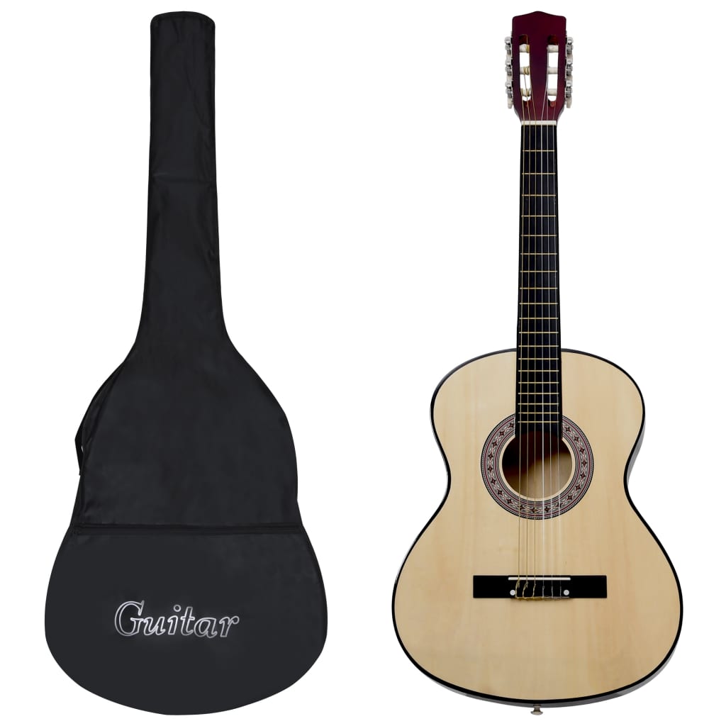 VidaXL Gitaar klassiek beginner met tas 4 4 39