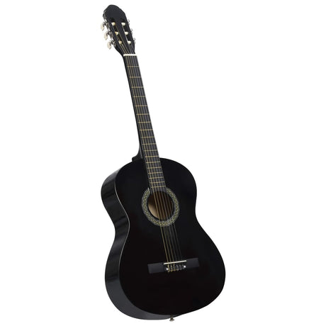 Vidaxl gitaar klassiek beginner met tas 4 4 39 zwart