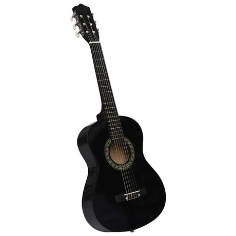 Vidaxl gitaar klassiek beginner kinderen met tas 1 2 34 zwart