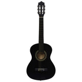 Vidaxl gitaar klassiek beginner kinderen met tas 1 2 34 zwart