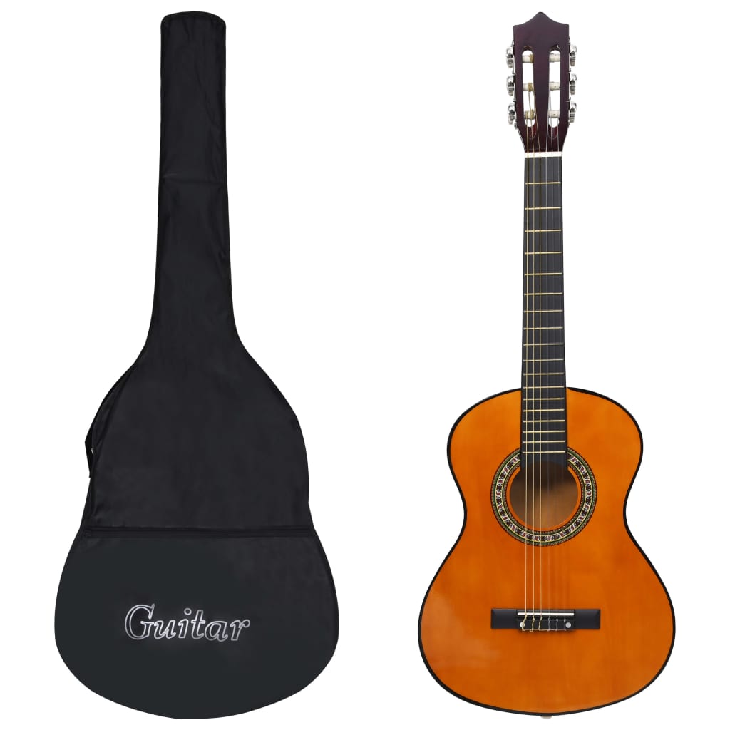 VidaXL Gitaar klassiek beginner kinderen met tas 1 2 34