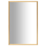 Vidaxl spiegel 60x40 cm goudkleurig
