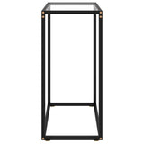 Vidaxl wandtafel 60x35x75 cm gehard glas transparant