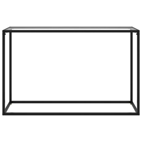 Vidaxl wandtafel 120x35x75 cm gehard glas transparant