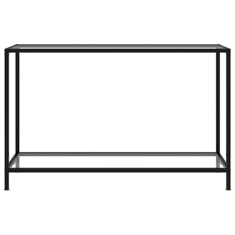 Vidaxl wandtafel 120x35x75 cm gehard glas transparant