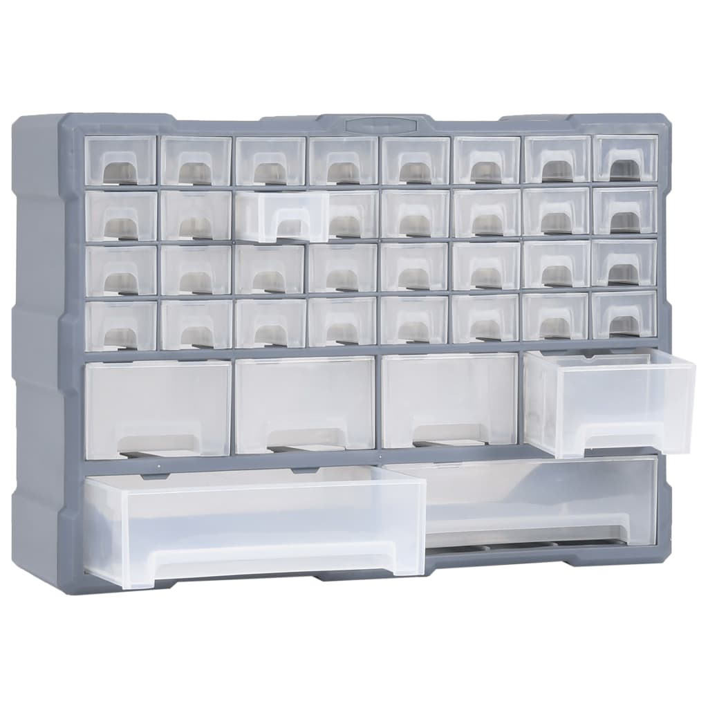 Vidaxl organiser met 38 lades 52x16x37,5 cm