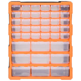 Vidaxl organiser met 39 lades 38x16x47 cm