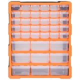 Vidaxl organiser met 39 lades 38x16x47 cm