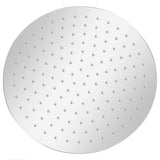 Vidaxl regendouchekop rond 30 cm roestvrij staal 304