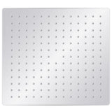 Vidaxl regendouchekop vierkant 30x30 cm roestvrij staal 304