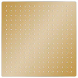 Vidaxl regendouchekop vierkant 40x40 cm roestvrij staal goudkleurig