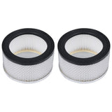 Vidaxl hepa-filters 2 st voor asstofzuigers wasbaar