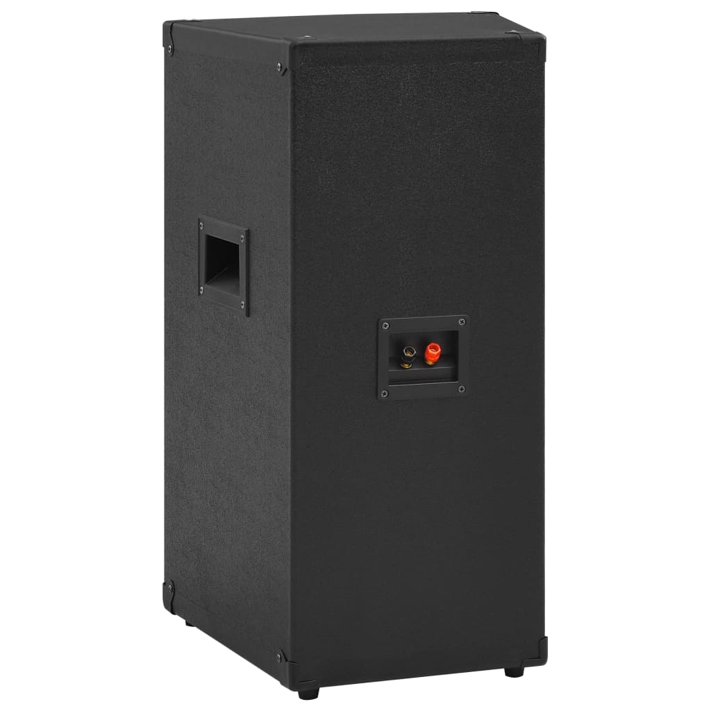 Vidaxl hifi-podiumluidspreker passief 1000 w 37x37x64 cm zwart