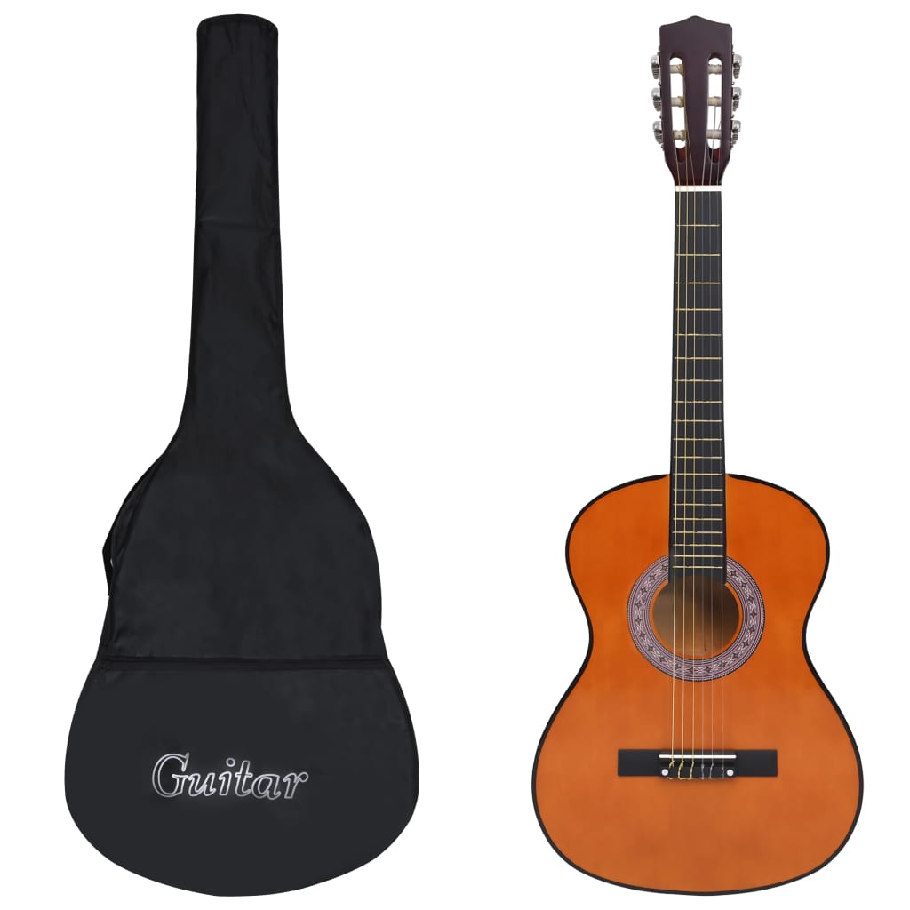 VidaXL Gitaar klassiek beginner met tas 3 4 36