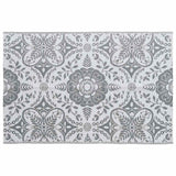 Vidaxl buitenkleed arakil 120x180 cm pp lichtgrijs