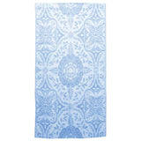 Vidaxl buitenkleed 120x180 cm pp babyblauw