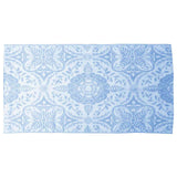 Vidaxl buitenkleed 120x180 cm pp babyblauw