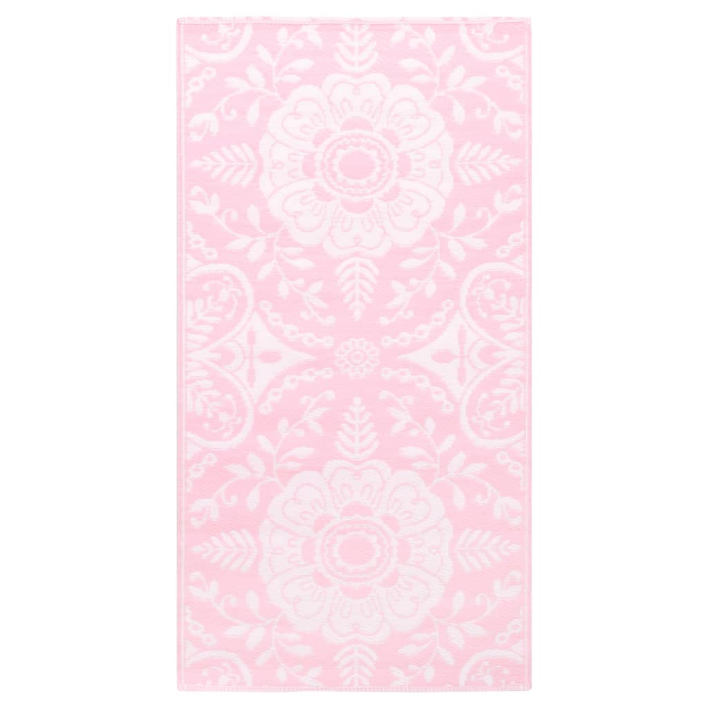 VidaXL Buitenkleed 80x150 cm PP roze