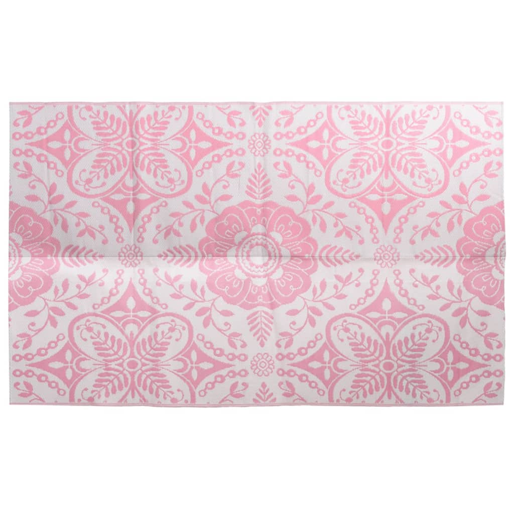 VidaXL Buitenkleed 160x230 cm PP roze