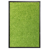 Vidaxl deurmat wasbaar 40x60 cm groen