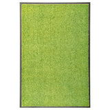 VidaXL Deurmat wasbaar 60x90 cm groen