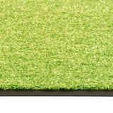 VidaXL Deurmat wasbaar 90x120 cm groen