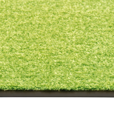 Vidaxl deurmat wasbaar 120x180 cm groen