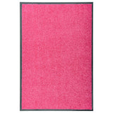 Vidaxl deurmat wasbaar 60x90 cm roze