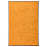 Vidaxl deurmat wasbaar 60x90 cm oranje