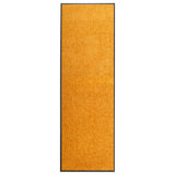 VidaXL Deurmat wasbaar 60x180 cm oranje