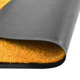 Vidaxl deurmat wasbaar 90x150 cm oranje