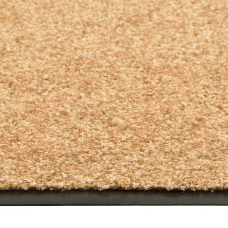 Vidaxl deurmat wasbaar 90x150 cm crème