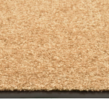 Vidaxl deurmat wasbaar 120x180 cm crème